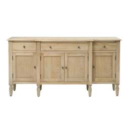 Camille Limewash Oak Extra Large Sideboard - The Cotswold Company - thumbnail 3