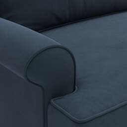 Armchair - Night Sky - Matt Velvet - Stewart - The Cotswold Company - thumbnail 4