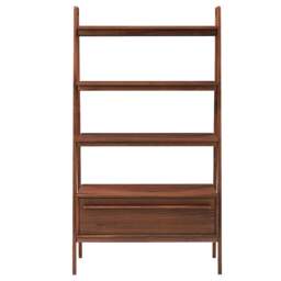 Halford Walnut Bookcase - The Cotswold Company - thumbnail 4