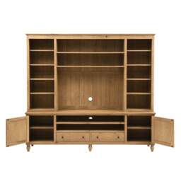 Elkstone Mellow Oak TV and Media Storage Unit - The Cotswold Company - thumbnail 3