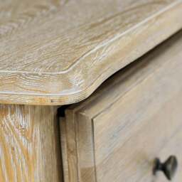 3 Drawer Chest - Camille Limewash Oak - The Cotswold Company - thumbnail 4