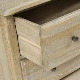 3 Drawer Chest - Camille Limewash Oak - The Cotswold Company - thumbnail 5