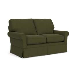 2 Seater Sofa - Forest Green - House Linen Mix - Dawson - The Cotswold Company - thumbnail 1
