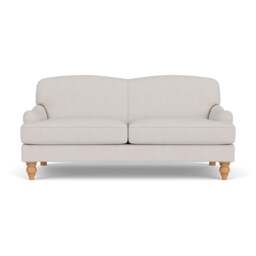 3 Seater Sofa - Soft White - Luxury Italian Linen - Ashbee - The Cotswold Company - thumbnail 2