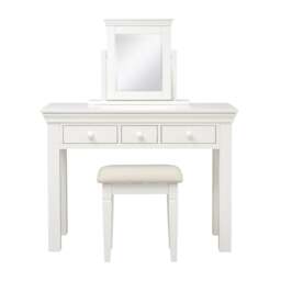 Console Desk - Chantilly Warm White - The Cotswold Company - thumbnail 6