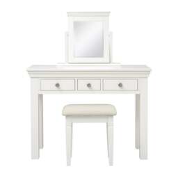 Console Desk - Chantilly Warm White - The Cotswold Company - thumbnail 5