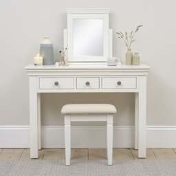 Console Desk - Chantilly Warm White - The Cotswold Company - thumbnail 2