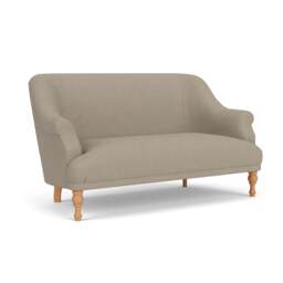 2 Seater Sofa - Dove grey - House Linen Mix - Everett - The Cotswold Company