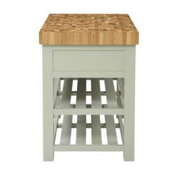 Sussex Sage Green Kitchen Island - The Cotswold Company - thumbnail 7