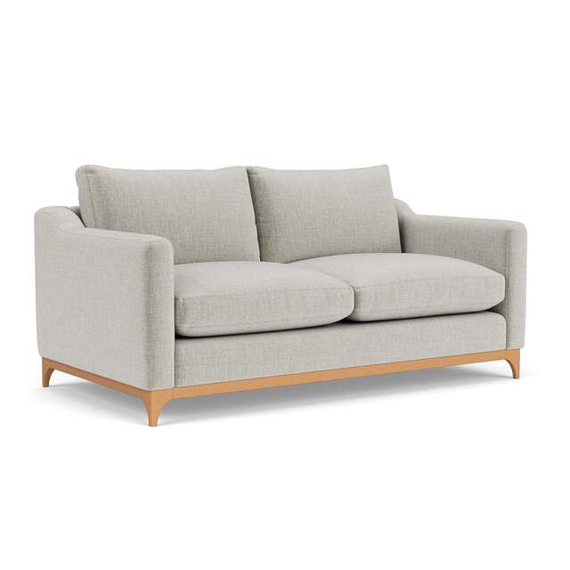 4 Seater Sofa - Grey Mist - Eco Chenille - Watson - The Cotswold Company - image 1