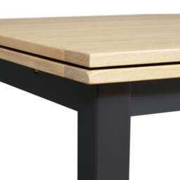 Square Ext Dining Table - Chester Charcoal - The Cotswold Company - thumbnail 6