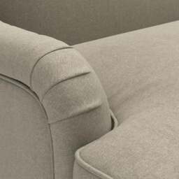 Armchair - Mid Grey - House Linen Mix - Ashbee - The Cotswold Company - thumbnail 4