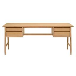 Winson Light Oak Desk - The Cotswold Company - thumbnail 5