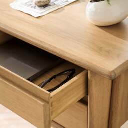 Winson Light Oak Desk - The Cotswold Company - thumbnail 3