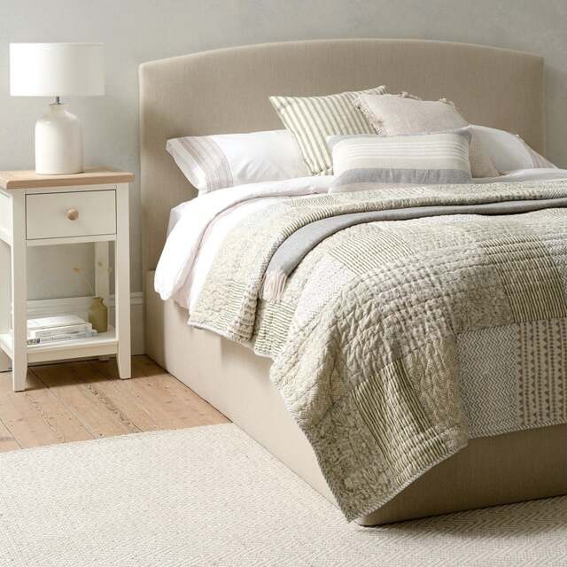 Super King Ottoman Bed - Sand - Cecily - The Cotswold Company - image 1
