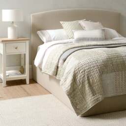Super King Ottoman Bed - Sand - Cecily - The Cotswold Company