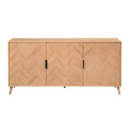 Harnhill Pale Ash Large Sideboard - The Cotswold Company - thumbnail 3