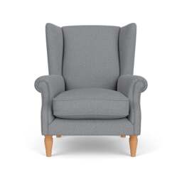 Alice Armchair - Blue Marl - House Weave - The Cotswold Company - thumbnail 2