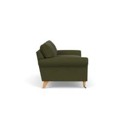 4 Seater Sofa - Forest Green - House Linen Mix - Osbourne - The Cotswold Company - thumbnail 3