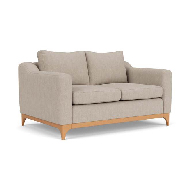 2 Seater Sofa - Natural - Luxury Italian Linen - Watson - The Cotswold Company - image 1