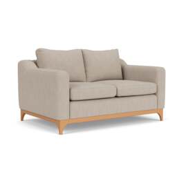 2 Seater Sofa - Natural - Luxury Italian Linen - Watson - The Cotswold Company - thumbnail 1
