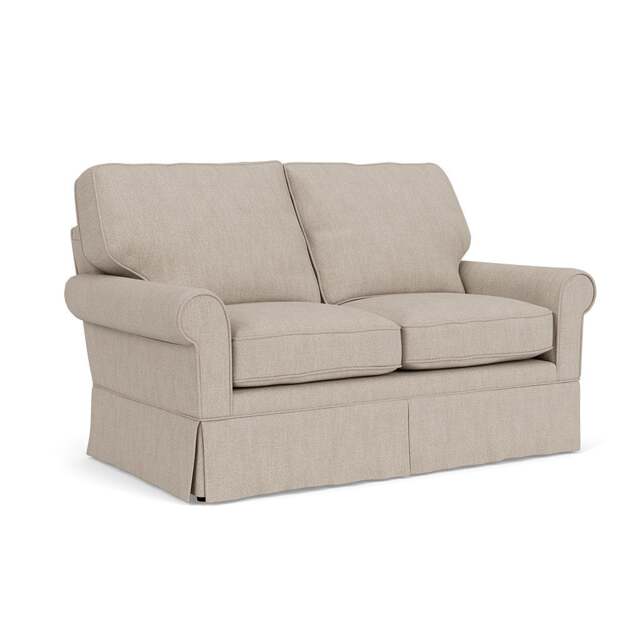 2 Seater Sofa - Natural - Luxury Italian Linen - Dawson - The Cotswold Company - image 1