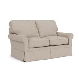 2 Seater Sofa - Natural - Luxury Italian Linen - Dawson - The Cotswold Company