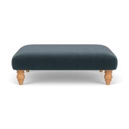 Foot Stool - Night Sky - Matt Velvet - Clara - The Cotswold Company - thumbnail 2