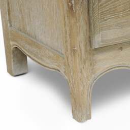 Camille Limewash Oak Tall 5 Drawer Chest - The Cotswold Company - thumbnail 6