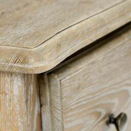 Camille Limewash Oak Tall 5 Drawer Chest - The Cotswold Company - thumbnail 4