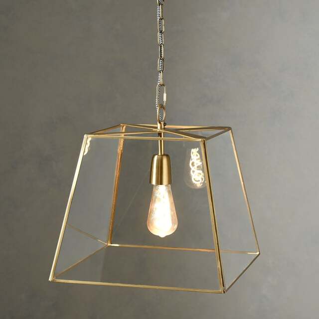 Loxley Medium Ceiling Pendant Antique Brass - Home Accessories - The Cotswold Company - image 1
