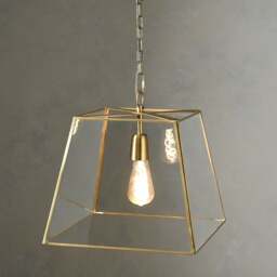 Loxley Medium Ceiling Pendant Antique Brass - Home Accessories - The Cotswold Company