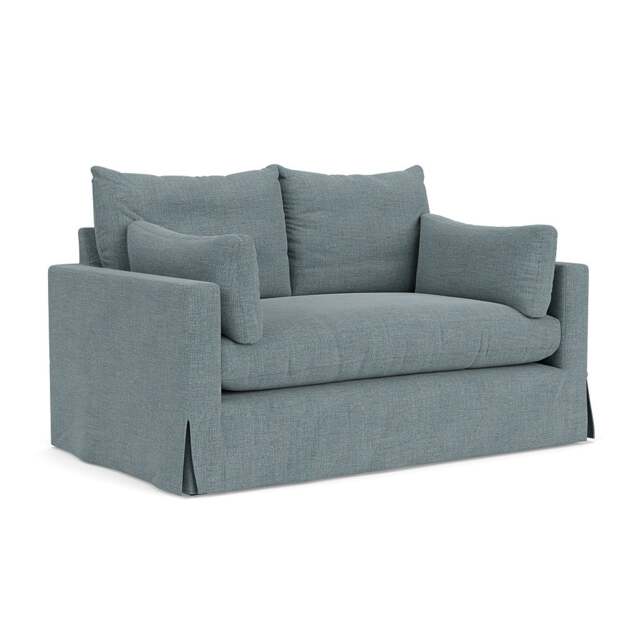 2 Seater Sofa - Teal Marl - Rustic Weave - Ashton - The Cotswold Company - image 1