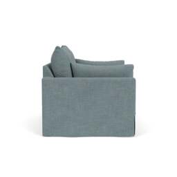 2 Seater Sofa - Teal Marl - Rustic Weave - Ashton - The Cotswold Company - thumbnail 3