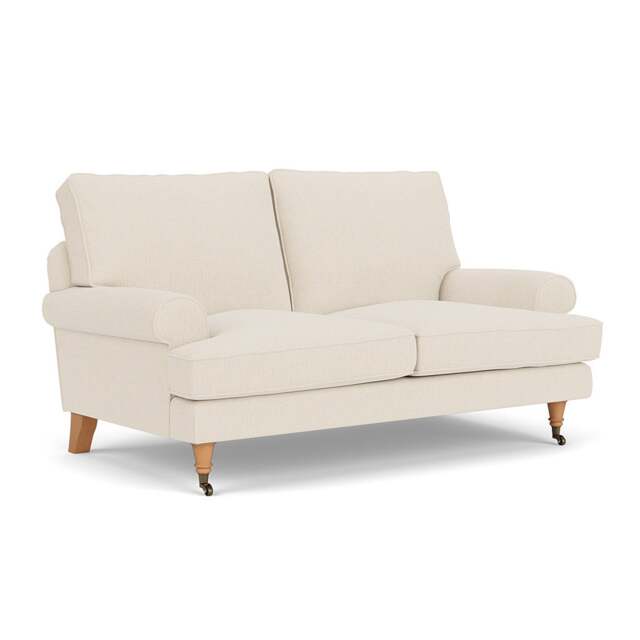 2 Seater Sofa - Cream - House Weave - Stewart - The Cotswold Company - image 1
