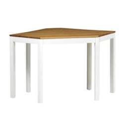Chalford Warm White Corner Desk with Topper - The Cotswold Company - thumbnail 3