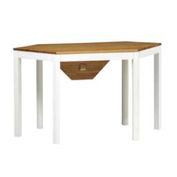 Chalford Warm White Corner Desk with Topper - The Cotswold Company - thumbnail 4