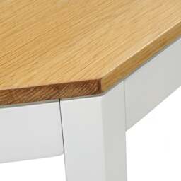 Chalford Warm White Corner Desk with Topper - The Cotswold Company - thumbnail 6
