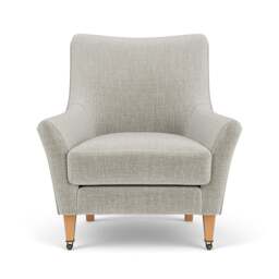 Armchair - Grey Mist - Eco Chenille - Martha - The Cotswold Company - thumbnail 2