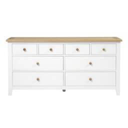 8 Drawer Chest - Chester Pure White - The Cotswold Company - thumbnail 3