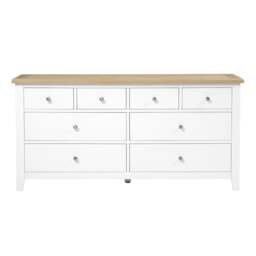8 Drawer Chest - Chester Pure White - The Cotswold Company - thumbnail 4