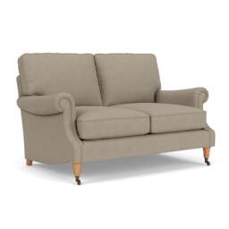 Large 2 Seater Sofa - Dove grey - House linen mix - Taylor High Back - The Cotswold Company - thumbnail 1