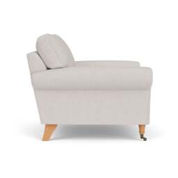 Armchair - Soft White - Luxury Italian Linen - Osbourne - The Cotswold Company - thumbnail 3