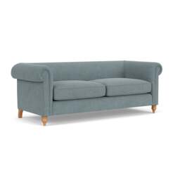 4 Seater Sofa - Teal marl - Rustic Weave - Rayner - The Cotswold Company