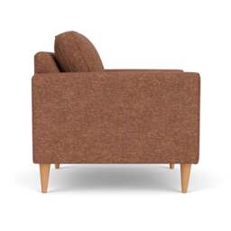 Armchair - Brick Marl - Aquaclean Oxford - Saxon - The Cotswold Company - thumbnail 3