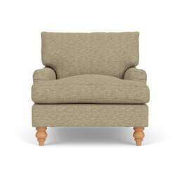 Morris Armchair - Apple - Herringbone Weave - The Cotswold Company - thumbnail 2