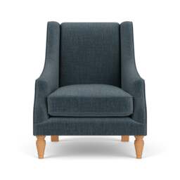 Armchair - Teal - Eco Chenille - Annie - The Cotswold Company - thumbnail 2