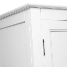 Pensham Pure White Single Wardrobe - The Cotswold Company - thumbnail 7