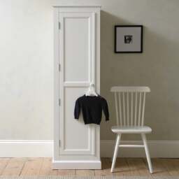 Pensham Pure White Single Wardrobe - The Cotswold Company - thumbnail 3