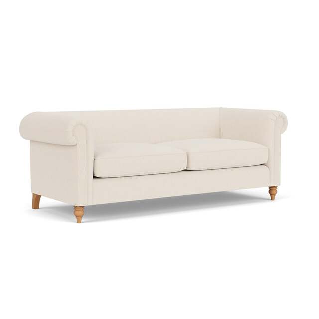4 Seater Sofa - Cream - House Weave - Rayner - The Cotswold Company - image 1
